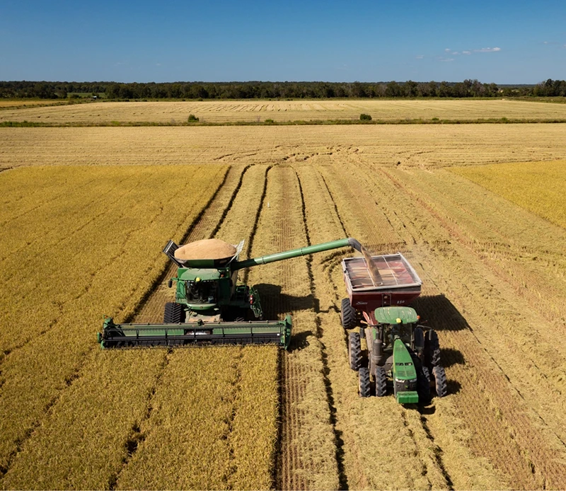 tractor farming in field mobile