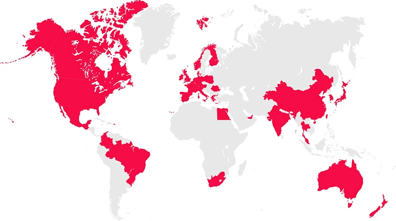 Kellanova Locations Map