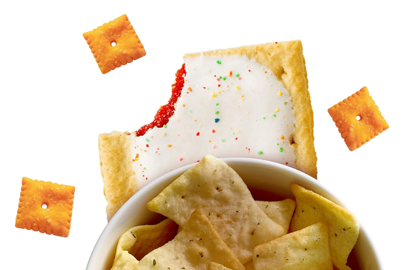 Pop-Tart and Cheez-It